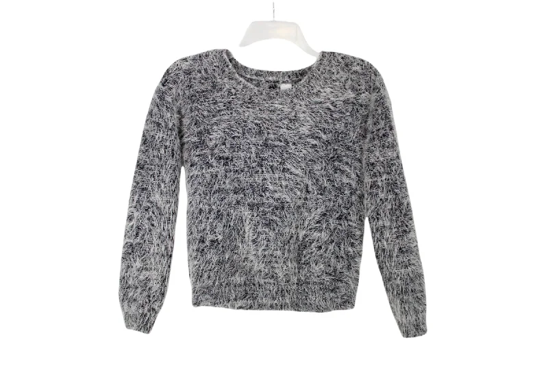 Divided Gray Sweater | XS Layered Multi-layer Single Layer