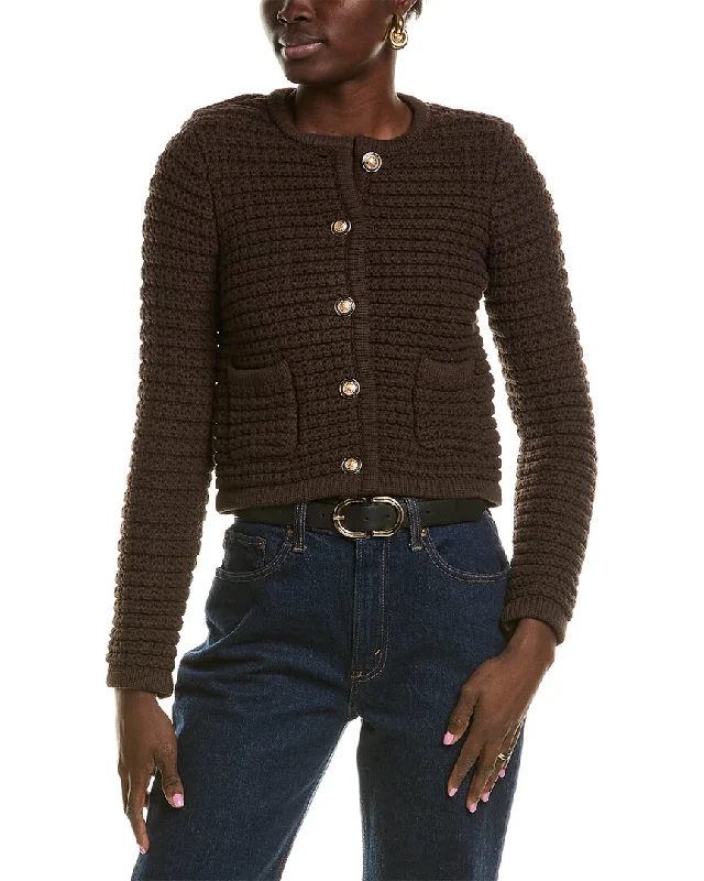Walter Baker Janis Cardigan Crew Neck V-Neck Turtle Neck