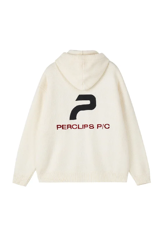 PCLP Head Letter P Hooded Sweater Cardigan Machine Wash Dry Clean Hand Wash