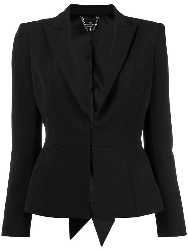 concealed front blazer Women's Brand Blazer