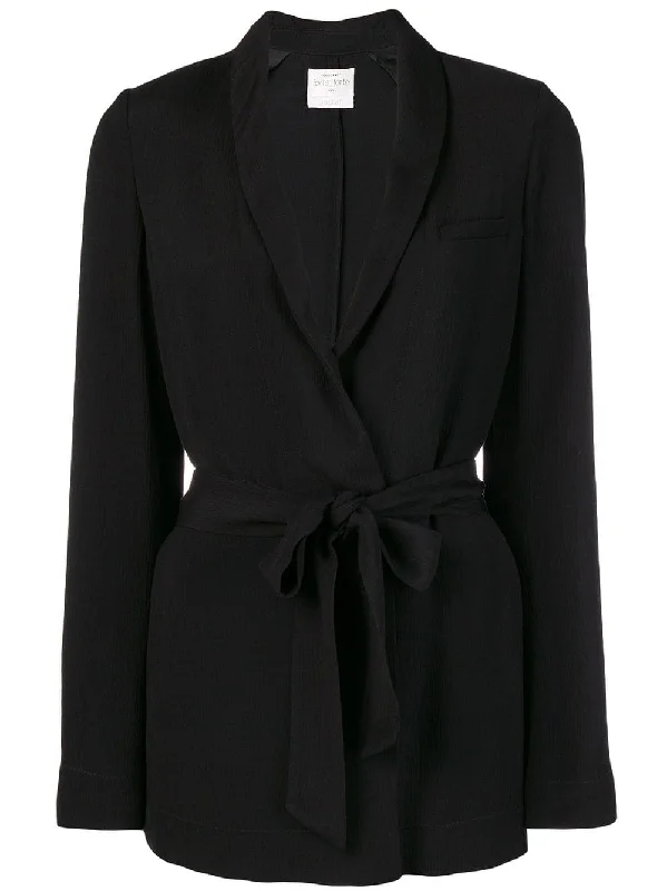 classic belted blazer Slim Fit Blazer