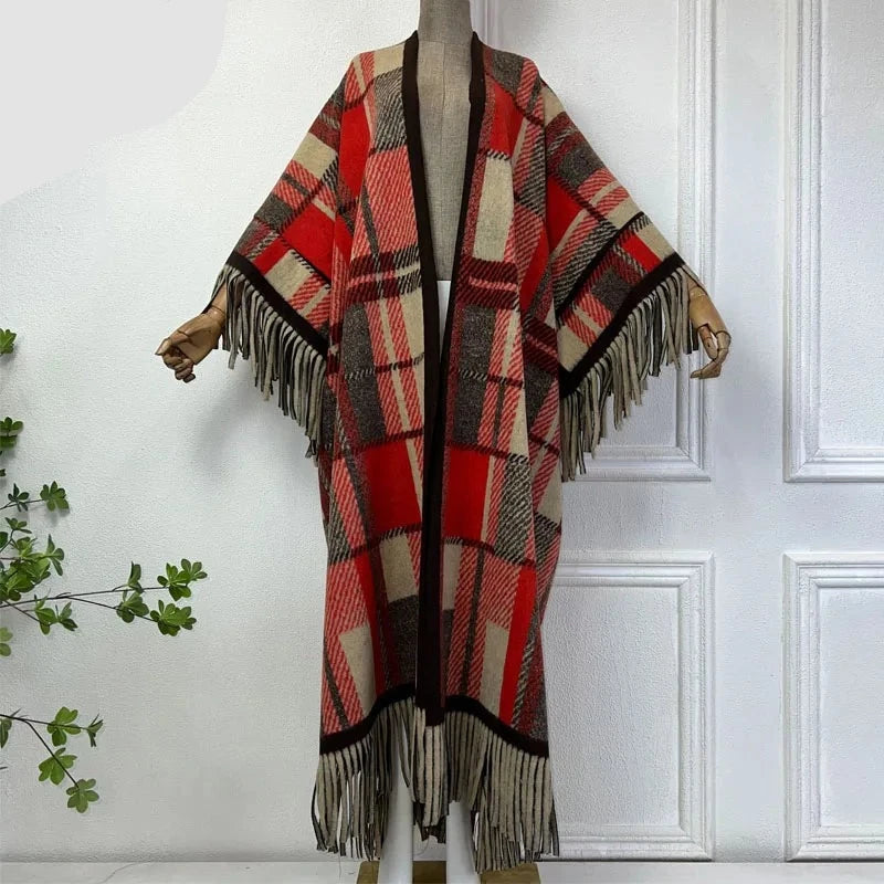 Cabin in the Woods Oversized Cardigan Iron Safe Non-Iron Wrinkle Free