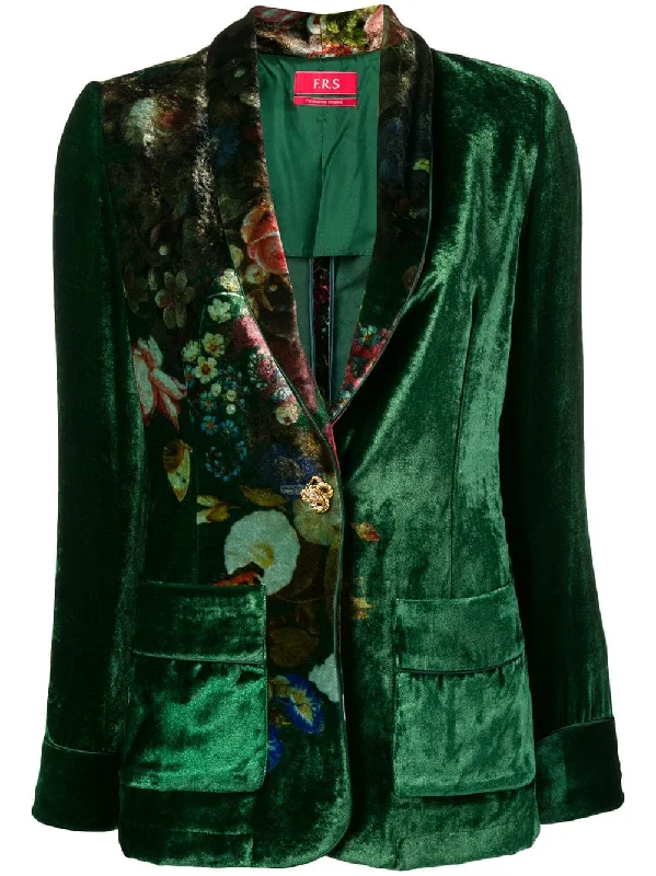 floral print blazer Women's Trendy Blazer