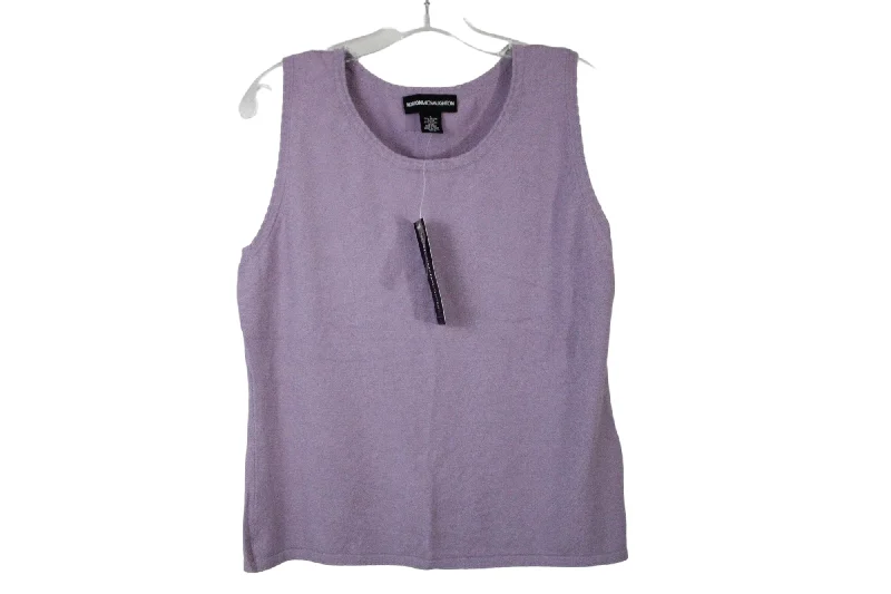 NEW Norton McNaughton Purple Knit Sweater Vest | L Front Pockets Side Pockets Patch Pockets NEW Norton McNaughton Purple Knit Sweater Vest | L Front Pockets Side Pockets Patch Pockets