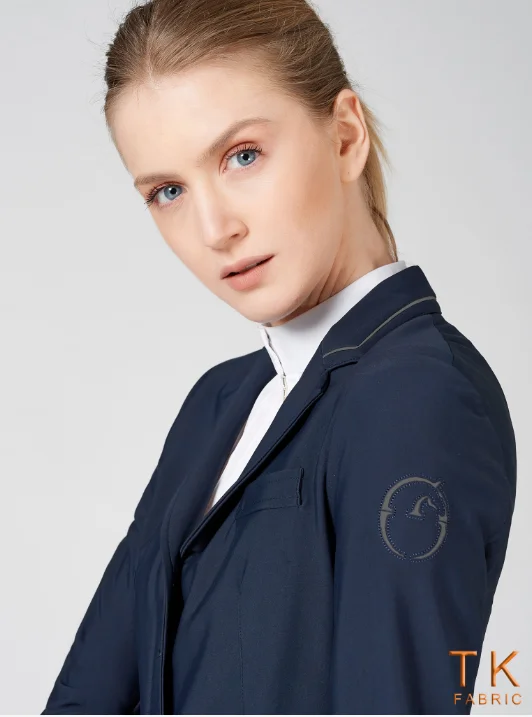 Vestrum Competition Jacket Canberra Navy/Grey Faux Fur Fabric Real Fur Fabric Shearling Fabric