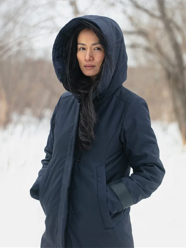 Orsola Women's Vegan Extended Parka | Multiple Colours Cozy Faux Fur Parka