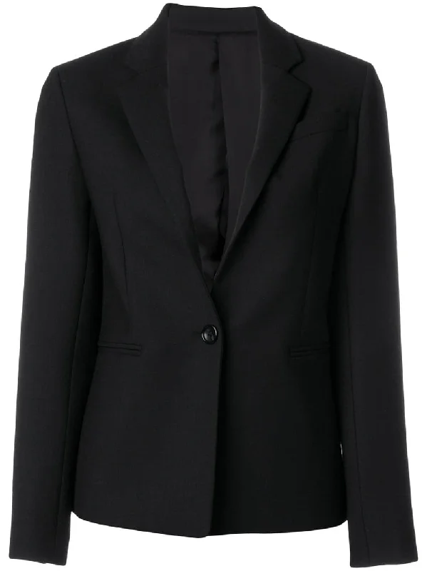 single breasted blazer Women's Denim Suit