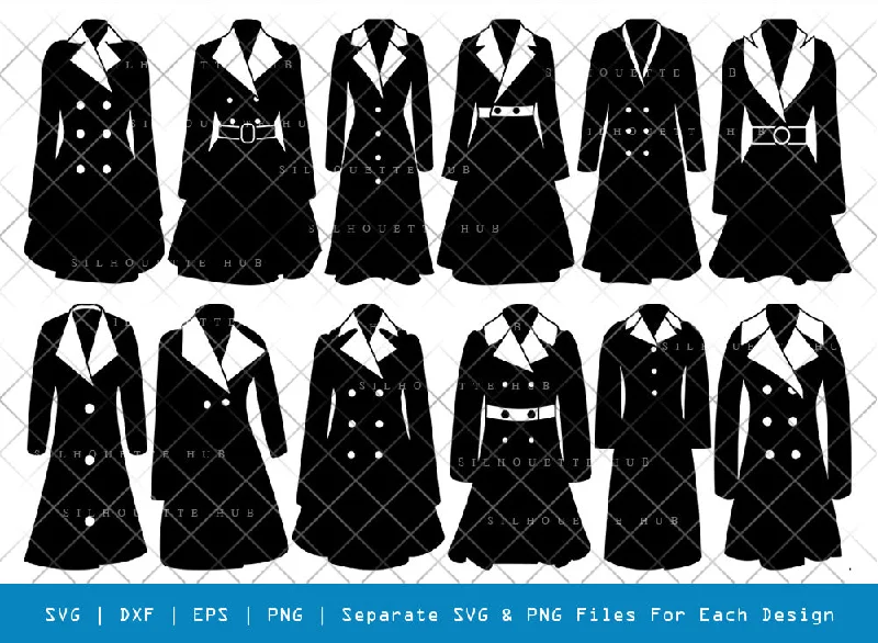 Women Coat Svg, Winter Coat Silhouette, Winter Fasion Svg, Woman Suit Svg, Ladies Blazer Svg, Winter Coat Bundle Women's Vintage Suit Women Coat Svg, Winter Coat Silhouette, Winter Fasion Svg, Woman Suit Svg, Ladies Blazer Svg, Winter Coat Bundle Women's Vintage Suit