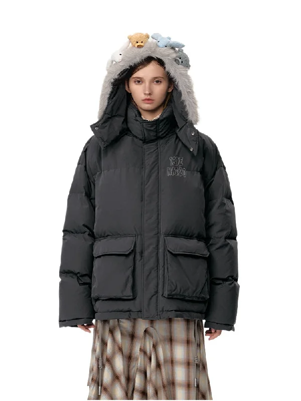 Friends Hangout Down Jacket Lace Jacket Ribbed Jacket Sequined Jacket