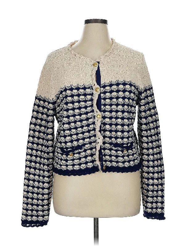 Cardigan Silk Blend Satin Velvet