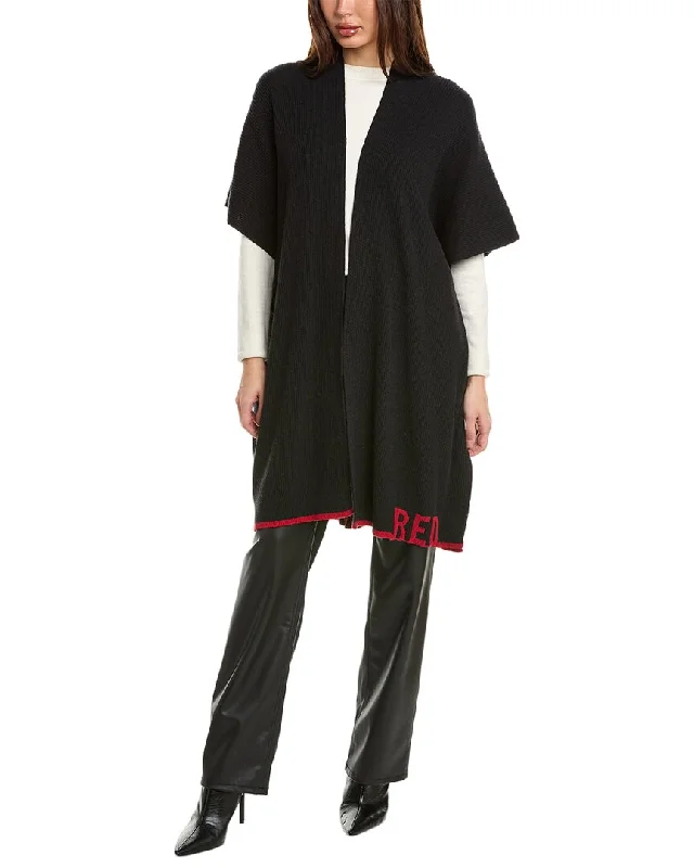 RED Valentino Wool-Blend Cardigan Lace Blend Ribbed Blend Corduroy Blend
