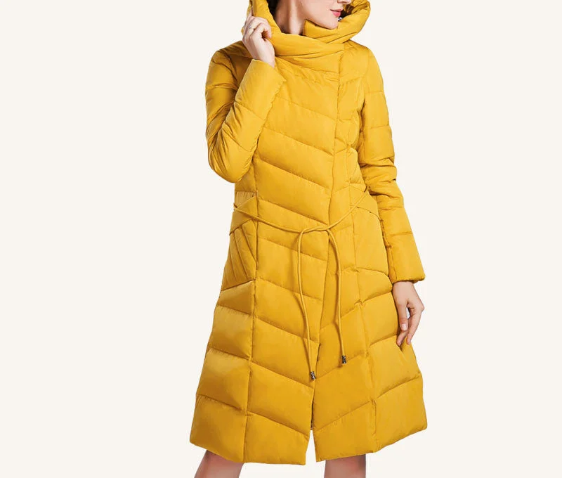 High Jacket Women Plus Size Long Fashionable Women's Coat Hooded Warm Down Jacket Parka 4XL Lightweight Cotton Parka Jacket