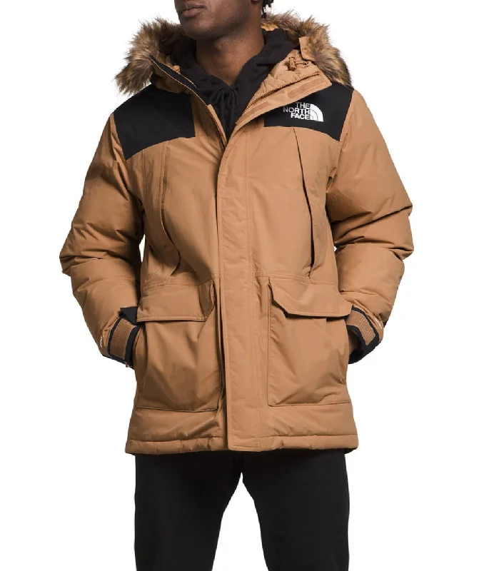 Men’s McMurdo Parka High-Neck Zipper Parka Coat