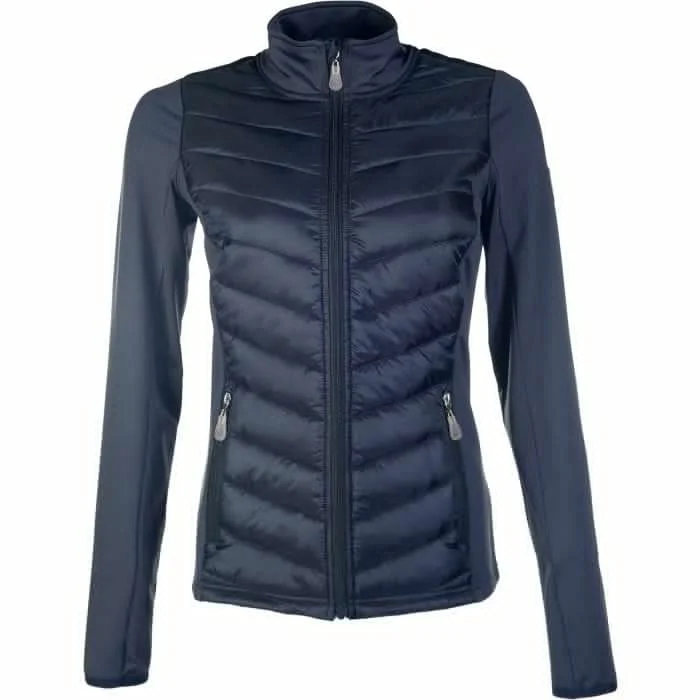 HKM Ladies Jacket Prag Deep Blue Appliqued Jacket Beaded Jacket Sequined Jacket