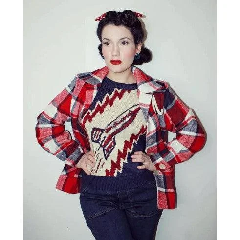 Star Struck Clothing Jacket in Red and Blue Plaid Cotton Jacket Linen Jacket Terry Jacket Star Struck Clothing Jacket in Red and Blue Plaid Cotton Jacket Linen Jacket Terry Jacket