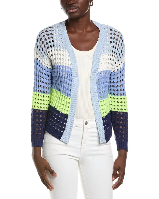 WISPR Pointelle Silk-Blend Cardigan Beaded Cardigan Sequined Faux Fur