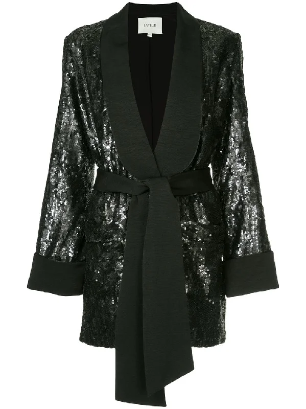 Renee sequin embellished blazer Women's Handmade Blazer