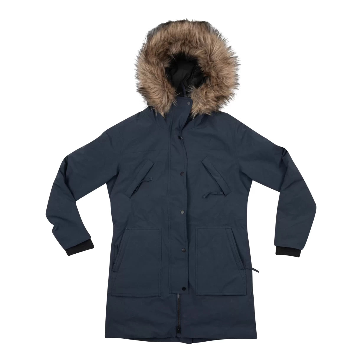 Basin and Range Wingate Parka Fashionable Belted Parka Jacket