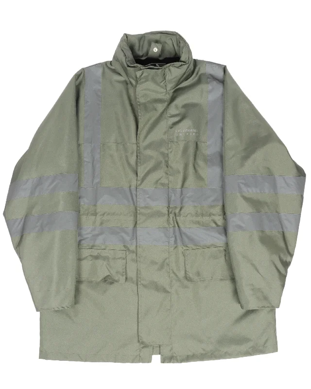 FW17 Season Five "Calabasas" Construction Parka Chic Zipped Parka Jacket
