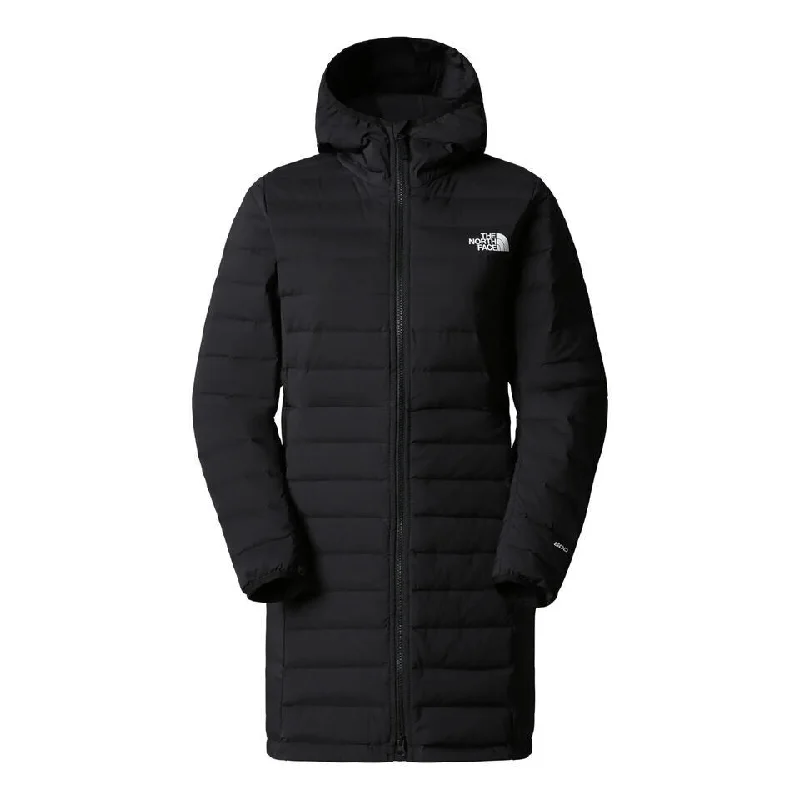The North Face Belleview NF0A7UK7JK3 Parka Jacket Women's Black Stretch APP173 Thick Fleece Parka Jacket