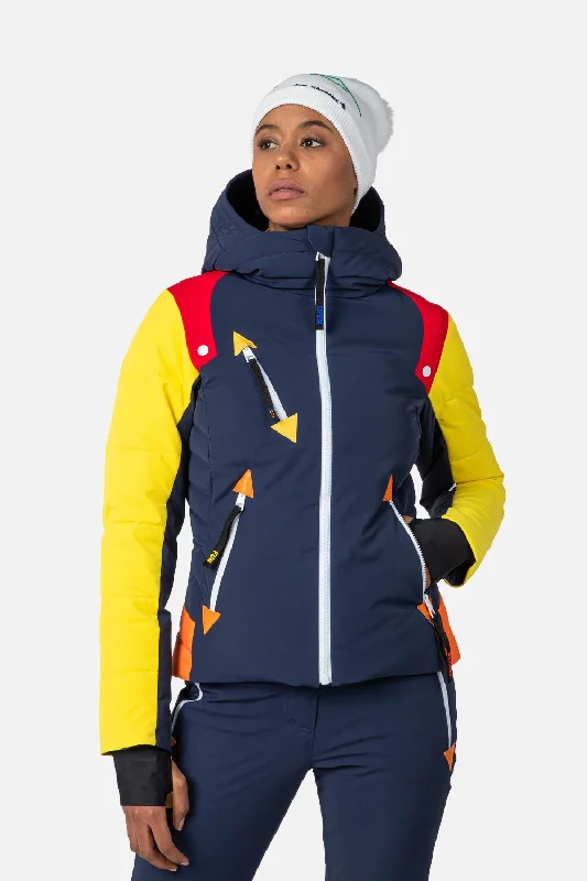 Pilot Down Ski Jacket Elasticated Jacket Padded Jacket Insulated Jacket