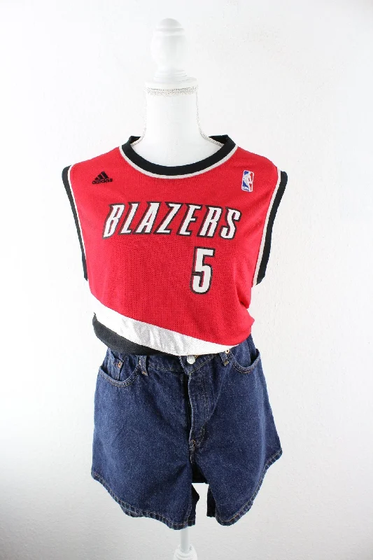 Vintage Adidas NBA Blazers Jersey (L) Spring Women's Coat