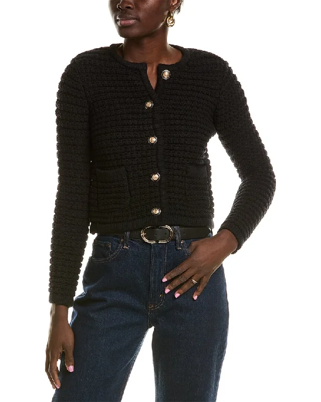 Walter Baker Janis Cardigan Stretchy Elastic Breathable