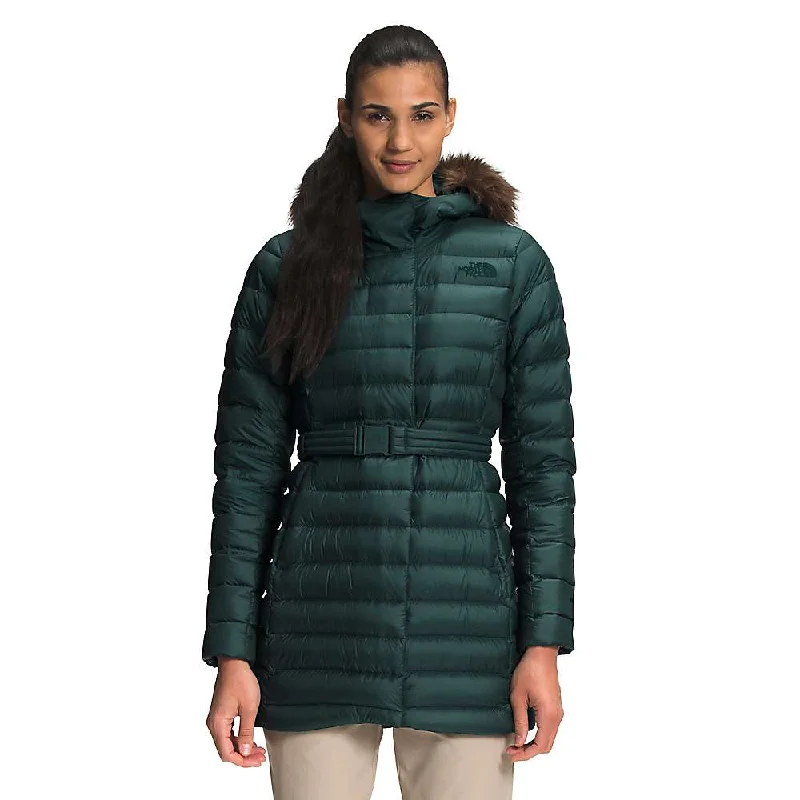 The North Face Women's Transverse Belted Parka Heavy-Duty Winter Parka