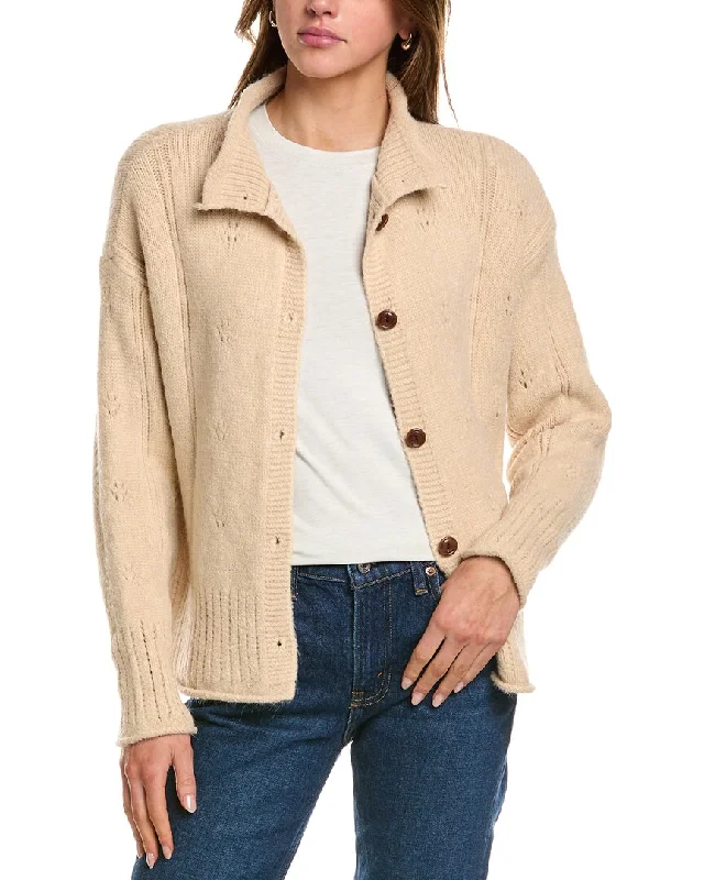 Femme Society Cardigan Polka Dot Checkered Tartan