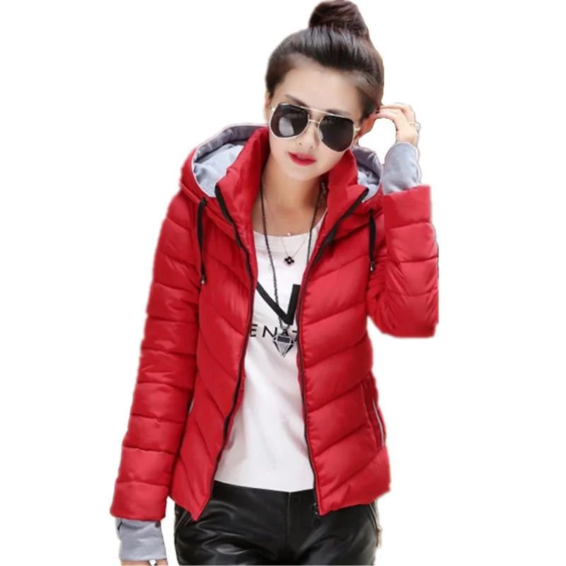Short Parkas Red