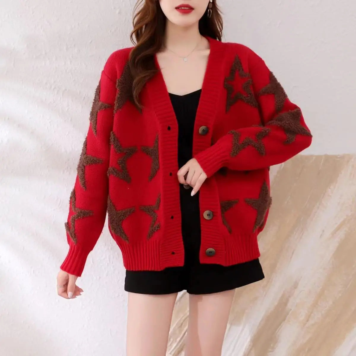 Red Cardigan