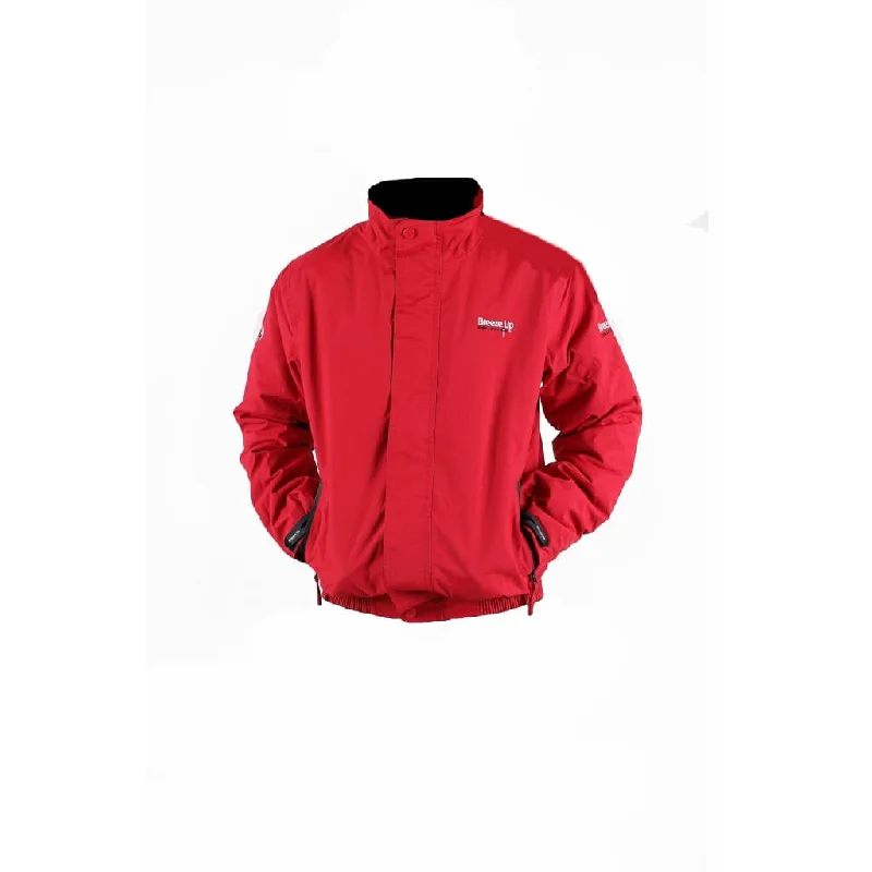 Breeze Up Adult Winter Waterproof Jacket Red Denim Jacket Leather Jacket Suede Jacket