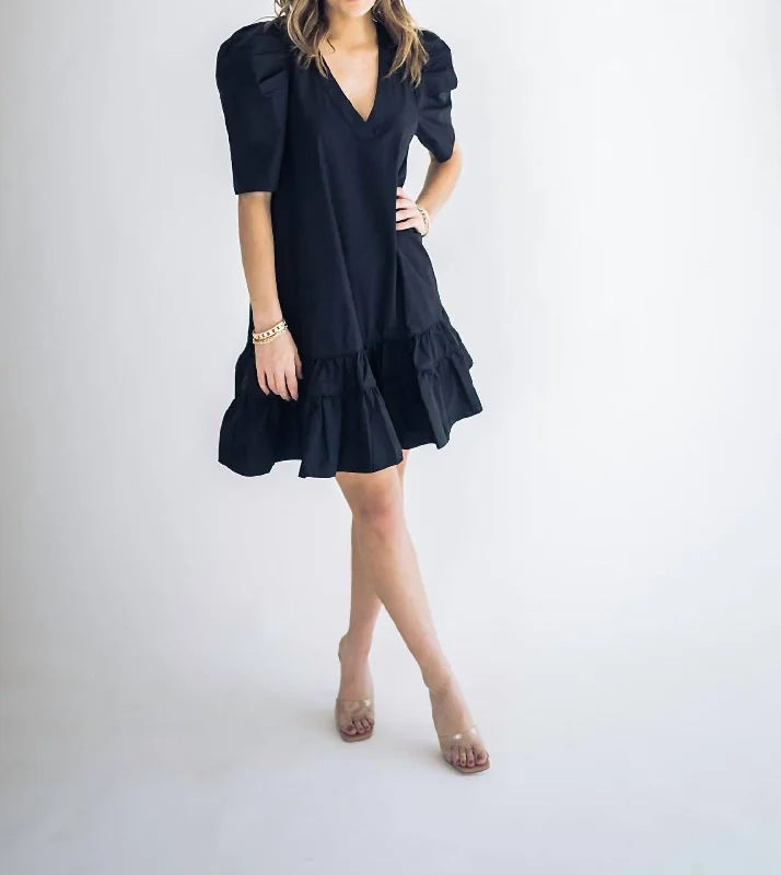 Aubrey Dress In Black