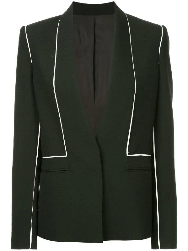 outline detail blazer Women's Classic Blazer