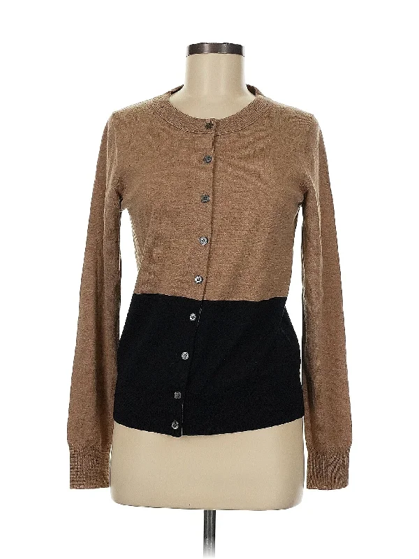Wool Cardigan Cable Knit Ribbed Knit Lace Knit