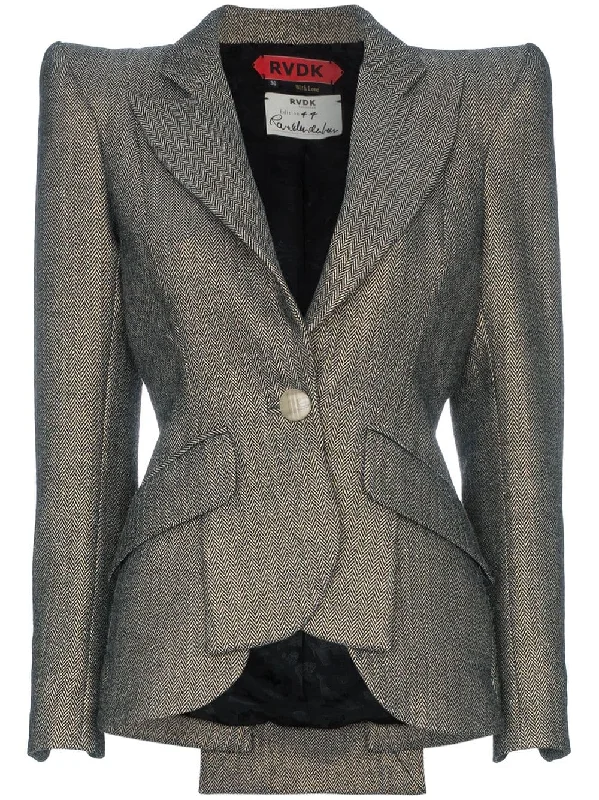 silk single breasted blazer Women's Trendy Blazer