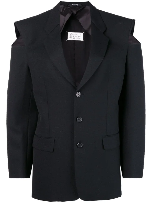 cut-out shoulder blazer Women's Travel Jacket
