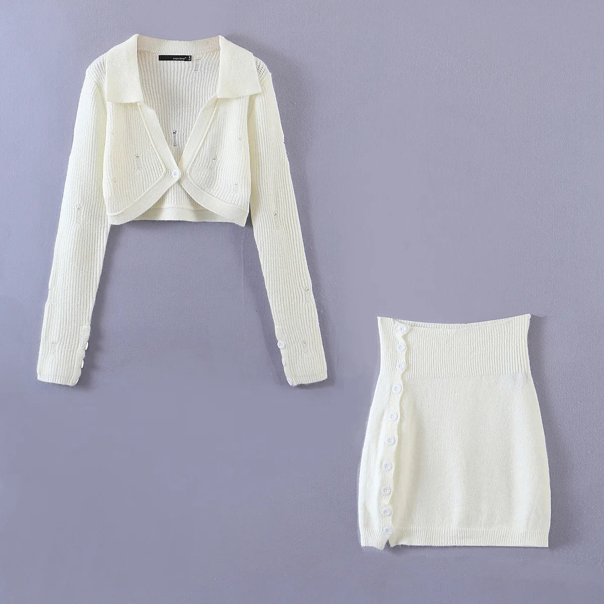white suit