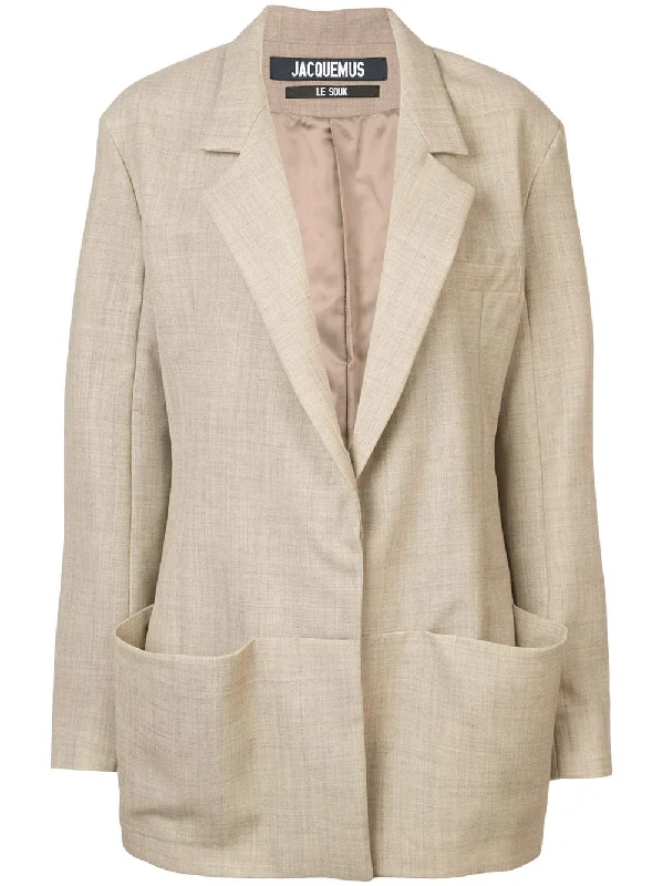 oversized pocket blazer Women's Luxury Jacket