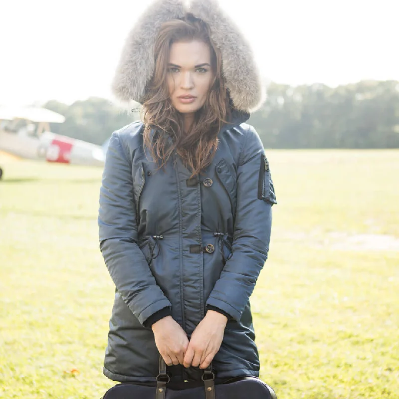 Sapphire N3B Parka W74W002 Lightweight Cotton Parka Jacket