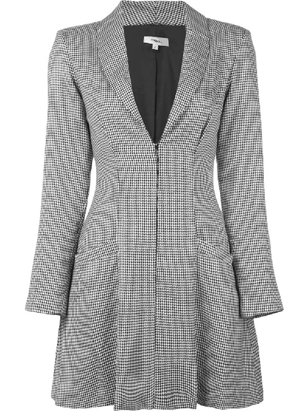 checked blazer dress Slim Fit Blazer