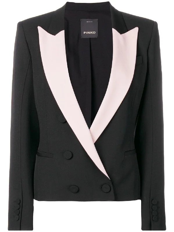 double-breasted blazer Women's Custom Jacket
