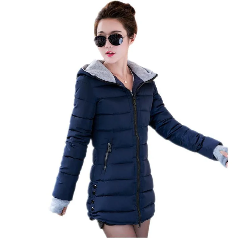 Long Parkas Navy