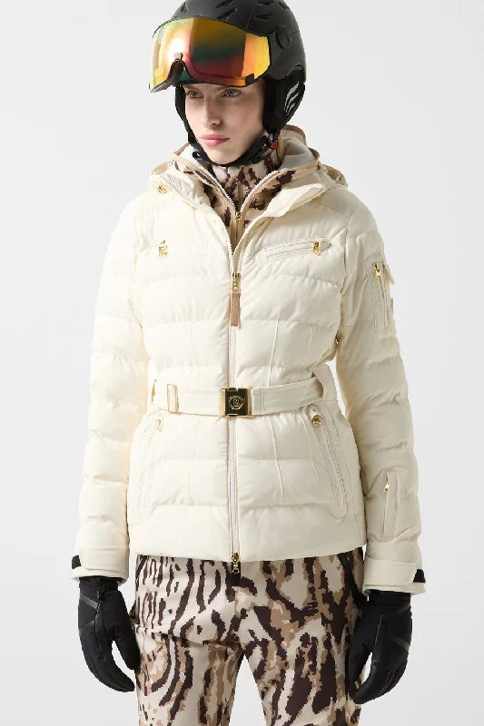 Ellya Ski Jacket Embroidered Jacket Appliqued Jacket Beaded Jacket