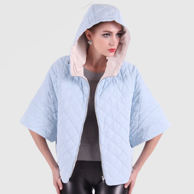 LADYVOSTOK Women Ultra Light Down Jackets Warm Coat Parkas Women's Outerwear 12-270 Warm Fur-Trimmed Parka