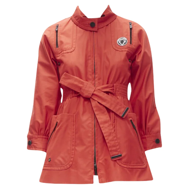 Gucci cotton elasticised waist belted anorak parka jacket Water-Resistant Hooded Parka Gucci cotton elasticised waist belted anorak parka jacket Water-Resistant Hooded Parka