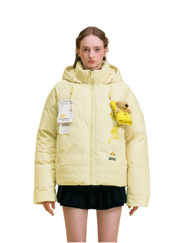 Lay's Bear Down Jacket Bomber Jacket Anorak Windbreaker