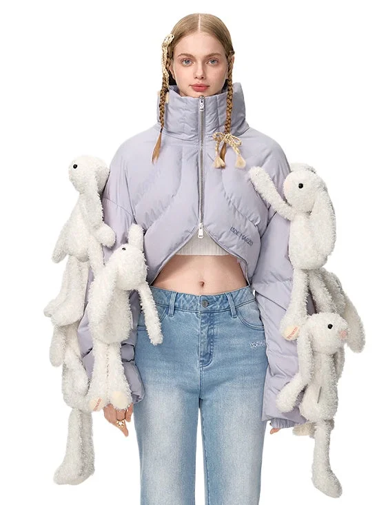 Doozoo Gather Short Down Jacket Jacket Blazer Coat