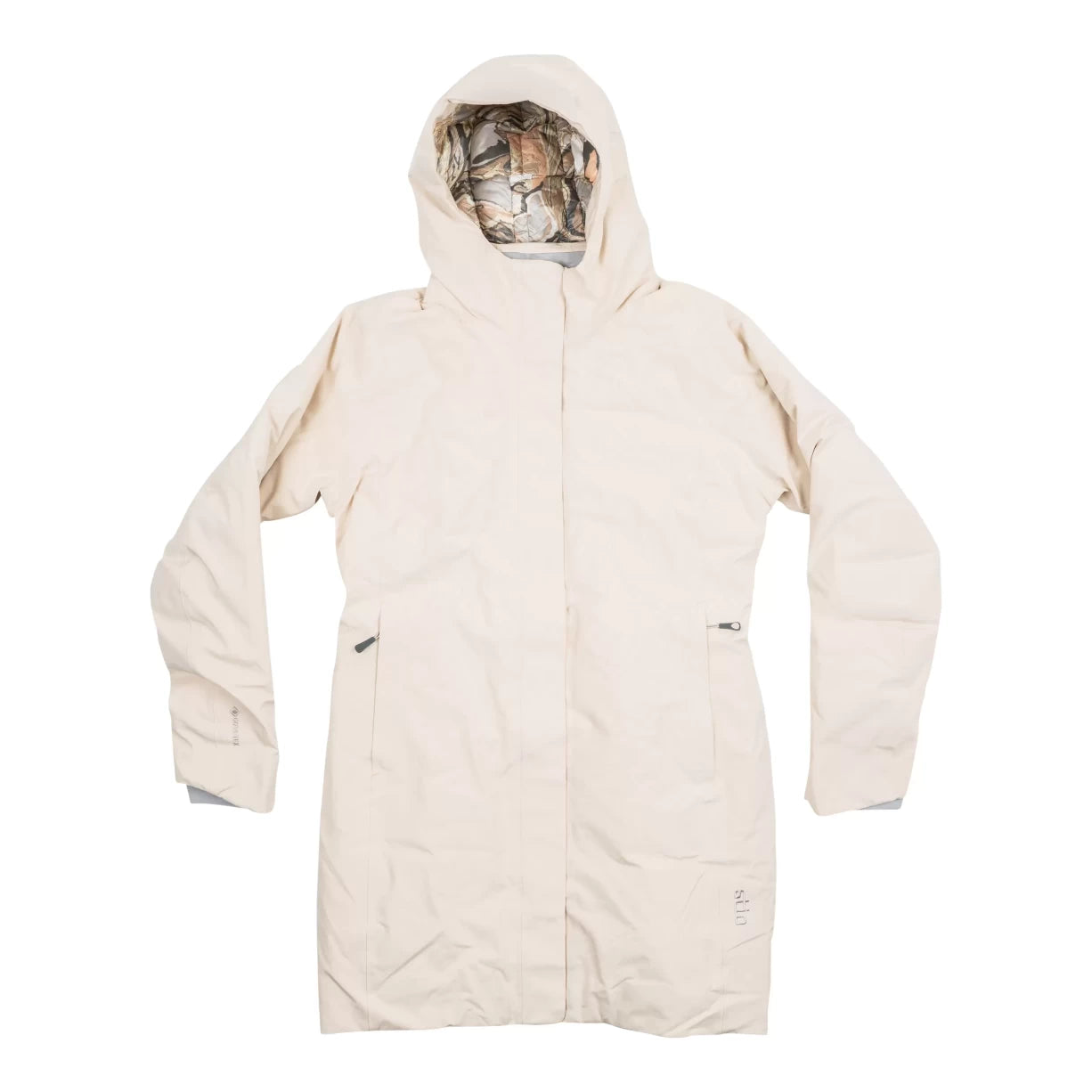 Stio Shot 7 Down Parka High-Neck Zipper Parka Coat