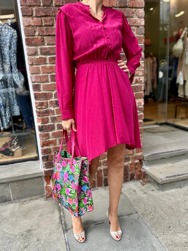 ISABEL MARANT Etoile LS Dress with Buttons / M